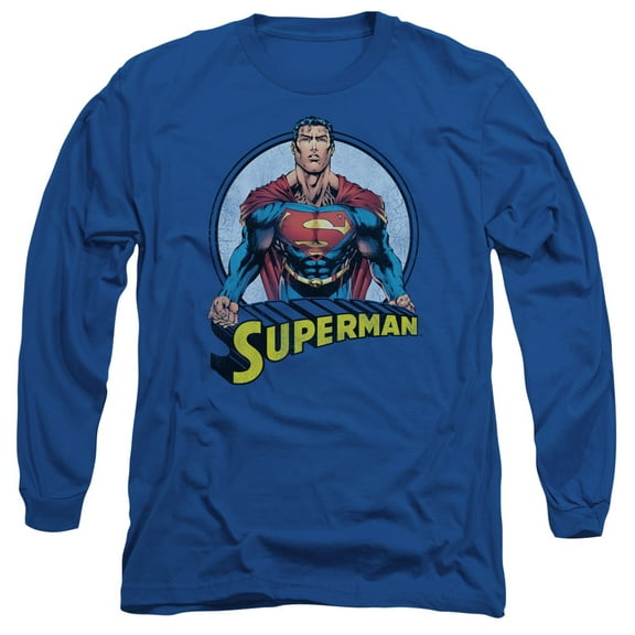Superman - Flying High Again - Long Sleeve Shirt - XX-Large