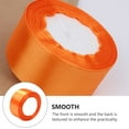 thumbnail image 4 of MEIBUTYUP 1Pack Ribbons for Crafts Orange Satin for Wedding Decoration, 4 of 8