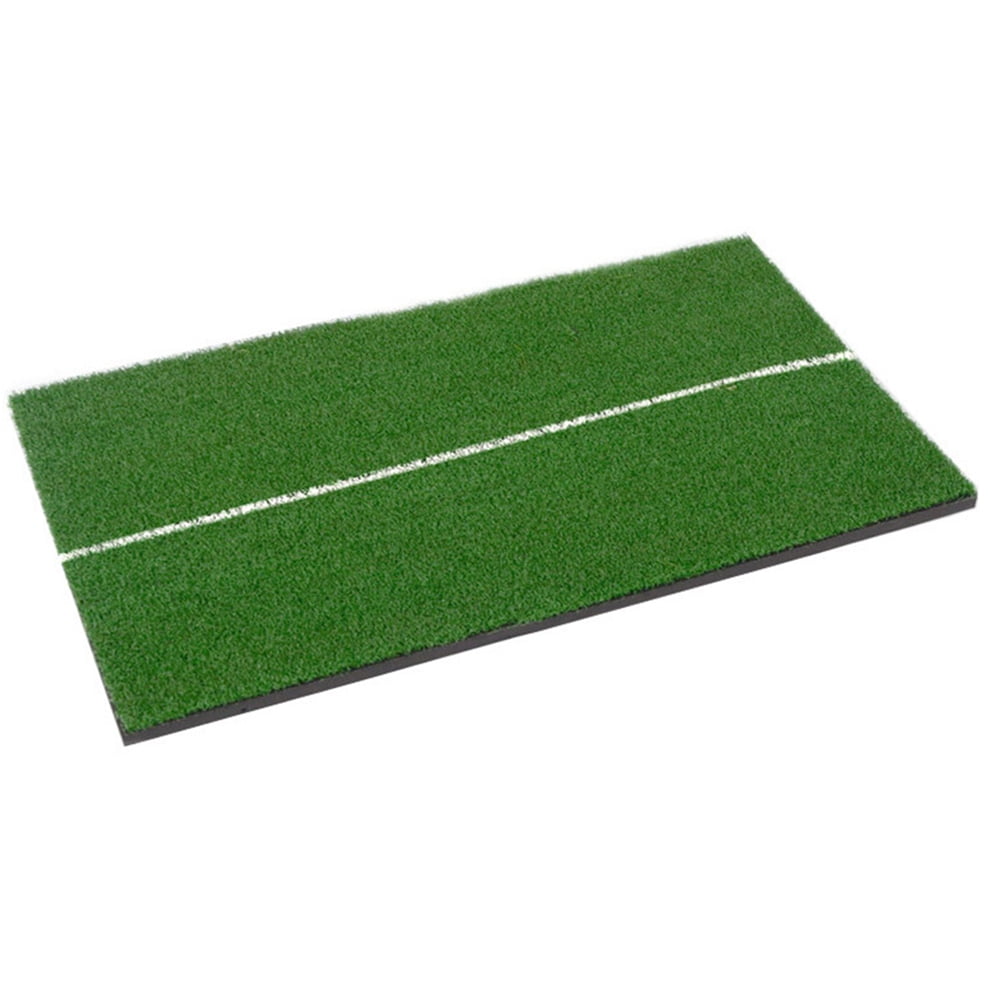 Indoor Golf Mat Training Hitting Pad Practice Rubber Grass Mat