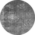 thumbnail image 1 of Ahgly Company Indoor Round Persian Gray Bohemian Area Rugs, 6' Round, 1 of 1