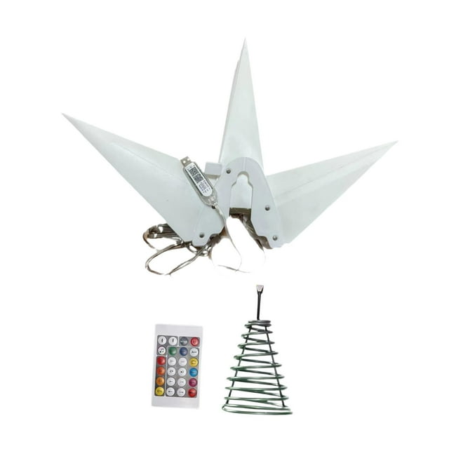 Adornos iluminados para la cima del árbol de Navidad, decoración festiva con adornos para la cima del árbol. SG