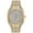 Gold, variant on Bulova Men's Phantom Silver Dial Watch - 98B323