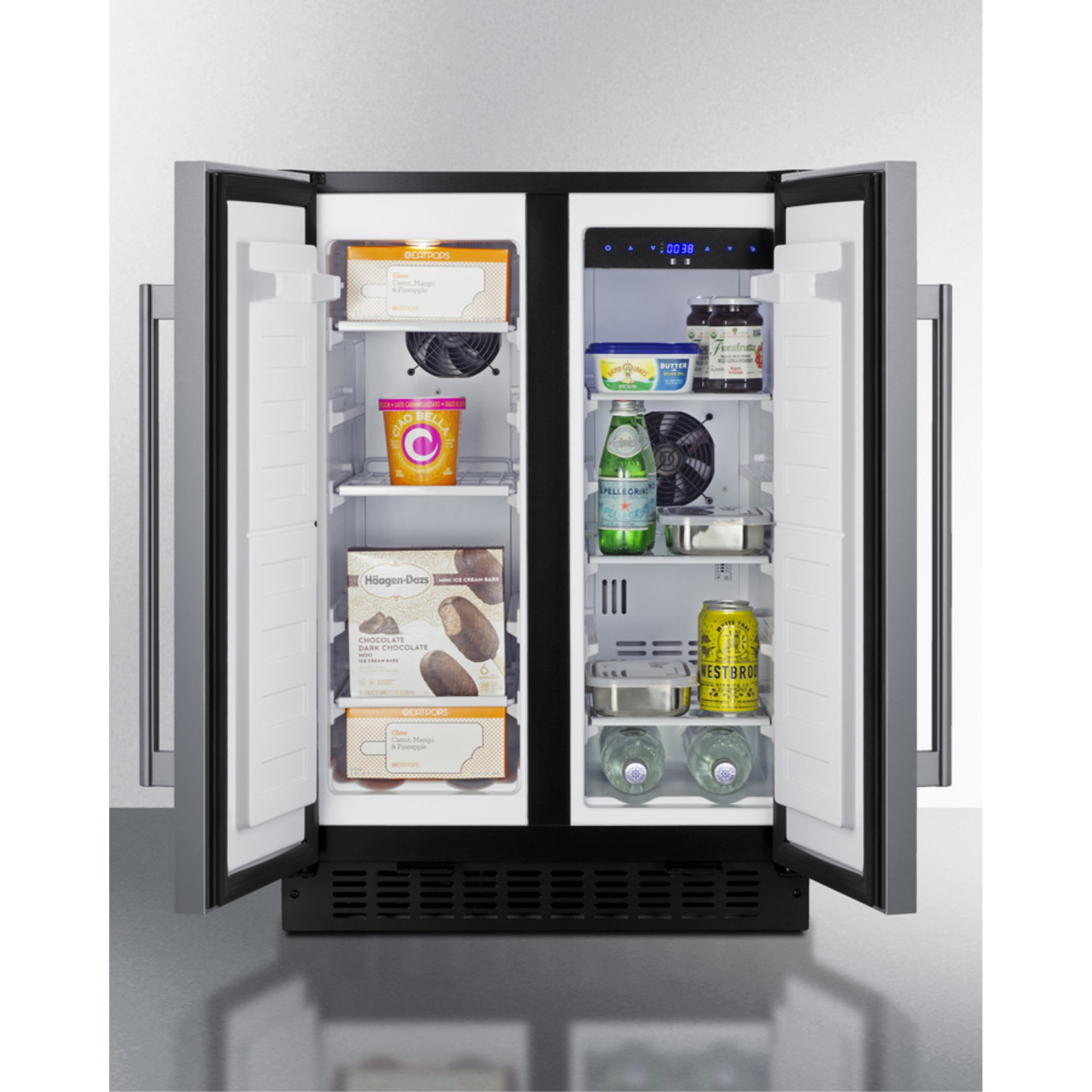 24" Wide Built-In Refrigerator-Freezer