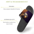 thumbnail image 3 of GZHJMY Stylish Slides for Women Men, Sports Ball Tennis Football Soccer Basketball Soft Flexible Slip-on Sandals Slippers, 3 of 7