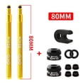 thumbnail image 2 of Pièce de Réparation de Pneu Tubeless pour Vélo de Route, Extension de Valve Presta Universelle, Pneu sous Vide 2 Pcs 80mm Or, 2 of 9