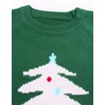 thumbnail image 5 of Christmas Sweaters for Women Christmas Tree Printed Ugly Christmas Sweater Knit Warm Pullover Sweater Shermie, 5 of 9