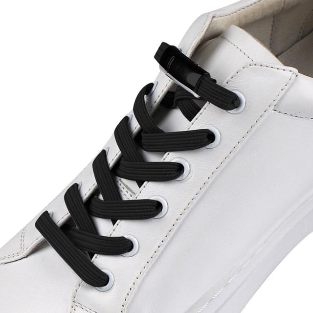 Summer Fashion Lazy Shoelaces Free Tie Elástico Casual Sports Shoelaces Creative Shoelaces Niños Adultos Unisex Ocio Zapatillas De Deporte Cordones Sweethay AP006665-03