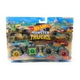 thumbnail image 1 of Hot Wheels Monster Trucks 1:64 Scale Die-Cast Too Scool vs Demo Derby Demolition Doubles 2-Pack for Kids age 3 - 8 Years Old, Collectible Toy Truck with BIG Wheels for Crashing and Smashing, 1 of 2