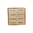 thumbnail image 2 of Juego de Sellos de Madera BLESIY Sello de elaboración, 2 of 8