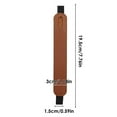 thumbnail image 1 of Étui en Cuir pour Apple Pencil Antichoc Protecteur Étui Pochette Écran Tactile Stylet Couverture Bureau Réunion Brun Foncé, 1 of 6