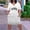 White, variant on Sentmoon Party Dresses for Women Short Sleeve with Print Stretchy Summer Dresses for Women 2026 Work Loose Fit Oversized V Neck Elegant Dresses for Women Formal Orange XL