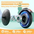 thumbnail image 3 of UNI-SUN Electric Scooter for Kids Ages 6-12, Lightweight and Adjustable Handlebar with Flashing Rainbow Lights, Glow PU Wheel, 3 of 7
