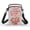 Valentine's Day Heart, variant on HELLHERO Double-layer Crossbody Bags, Stylish Polyester for Daily Commute or Casual Outings, Newt