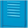 thumbnail image 5 of Nexel Industries IS1817KBL Ready to Assemble Single Tier & 1 Door Locker- Blue - 12 x 18 x 72 in., 5 of 7