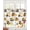 White, variant on Construction Truck Sheer Curtains 54 Inch Length 2 Panels Set for Living Room/Bedroom, Cartoon Grips and Bulldozers Turmeric Kitchen Curtains Grommet Semi-Sheer Curtains Window Treatments 42"x54"x2