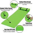 thumbnail image 4 of HALLOLURE 12.8*5FT/8.5*6FT Floating Water Pad Mat for Pool, Beach, Ocean, Lake, 3 Layer Floating Foam Fun Mat for Water Recreation and Relaxing,  Indoor carpet, 4 of 7