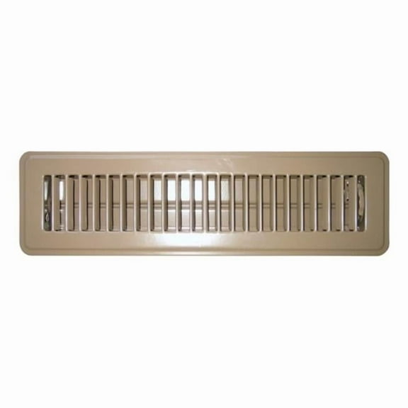 C150MB02X12 Heavy-Duty Floor Register  Brown - 2 x 12 in.