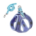 thumbnail image 3 of Arnés para gatos de correa para caminar, ajustable para s grandes y pequeños Azul Yuyangstore  Arnés para gatos, 3 of 8