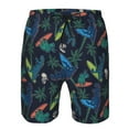 thumbnail image 4 of Yiaed Dinosaur Print Men's Swim Trunks with Lining Quick Dry Sports Shorts Beach Shorts Boardshorts-, 4 of 5
