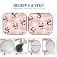 thumbnail image 6 of Haiem Panda Flying In The Sky Between Clouds And Star Windshield Sun Shade: Universal Foldable 2-Piece Car Front Window Sunshade - Blocks Uv Rays, And Reduces Heat,Essential Car Accessory Medium, 6 of 7