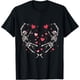 thumbnail image 1 of Love Heart Skeletons - Camiseta artística para el día de San Valentín, 1 of 2