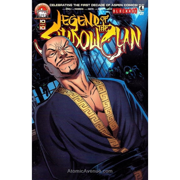 Legend of the Shadowclan #4D VF ; Aspen Comic Book