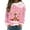 Pink, variant on Fiaer Christmas Sweatshirts for Women Crew Neck Deer Cute Funny Graphic Xmas Pullover Plus Size Baggy Trendy Long Sleeve Tops Red XL