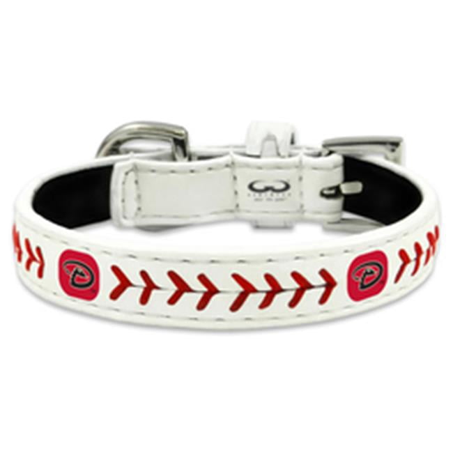 Arizona Diamondbacks Classic Leather Toy Baseball Collar