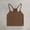 Coffee, variant on Women's Sleeveless Tank Top Racerback Scoop Neck Ribbed Knit Basic Cami Shirts