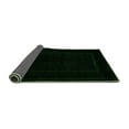 thumbnail image 2 of Ahgly Company Indoor Round Abstract Green Modern Area Rugs, 4' Round, 2 of 4