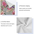 thumbnail image 4 of GZHJMY Colorful Flowers Bath Towel Set of 3, Highly Absorbent & Soft Bathroom Towels Set Quick Dry Towels Set for Bathroom Spa Beach (1 Bathroom Towels, 1 Hand Towel, 1 Washcloth), 4 of 7