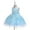 Blue, variant on Ones Piece Dress for Kid Girls Dress Sleeveless Dress Skirts One Piece Skirt Set Red Size 4Y