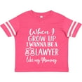 thumbnail image 3 of Inktastic Future Lawyer Like Mommy Boys or Girls Toddler T-Shirt, 3 of 5