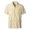Khaki, variant on Bcfgryg Mens Spring And Summer Fashion And Leisure Dongfeng Pocket Button Lapel T Shirt Short Sleeve Shirt Stretch Comfort Men's Shirts
