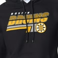 thumbnail image 3 of Men's Starter Black Boston Bruins Logo Push Fleece Hoodie, 3 of 3