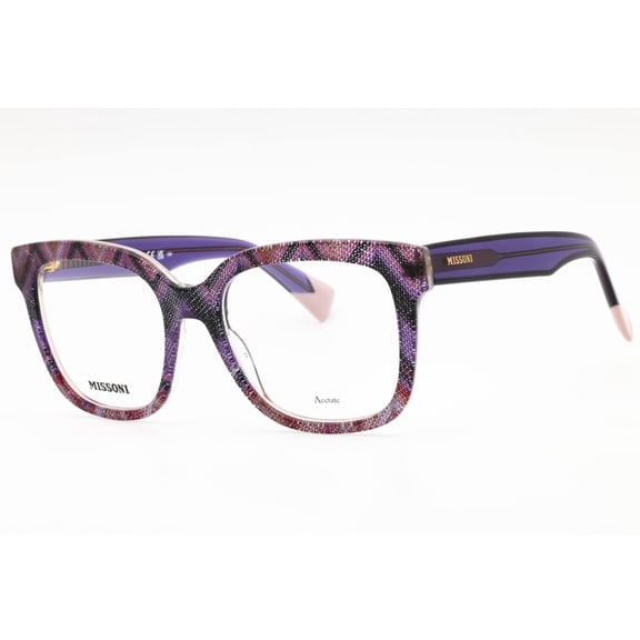 Missoni MIS 0127 0S68 00 Women's Pink Violet Pattern Eyeglasses
