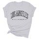thumbnail image 1 of Gibobby Playera Corte clásico para Mujer Blusas con estampado vintage para mujer Blusas manga corta sueltas moda tamaño(Blanco,CH), 1 of 3