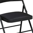 thumbnail image 3 of FOLD CHAIR FABRIC BLK (Pack of 1), 3 of 5