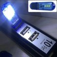thumbnail image 1 of Luces LED USB para libros, 3 LED, luz nocturna táctil de 5 V, teclado de computadora, decoración de dormitorio, lámparas de noche, luz de alimentación con interruptor táctil, azul, 1 of 5