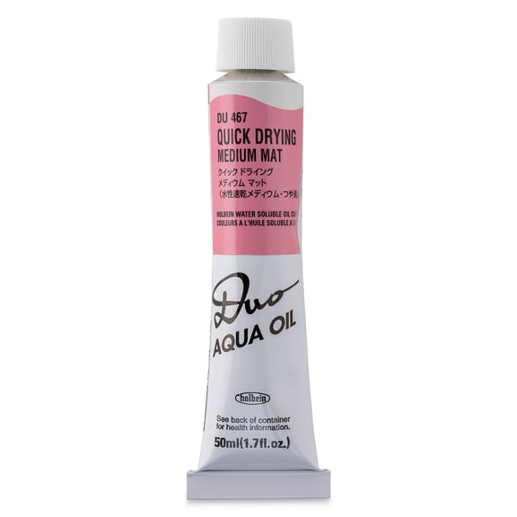 Holbein Duo Aqua Oil Quick Drying Medium Paste - Matte, 50 ml tube