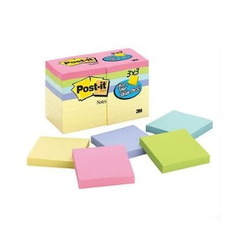 Post It Notes Value Pack 3in X 3in 18 Blocks 100 Sheets Each - Walmart.com