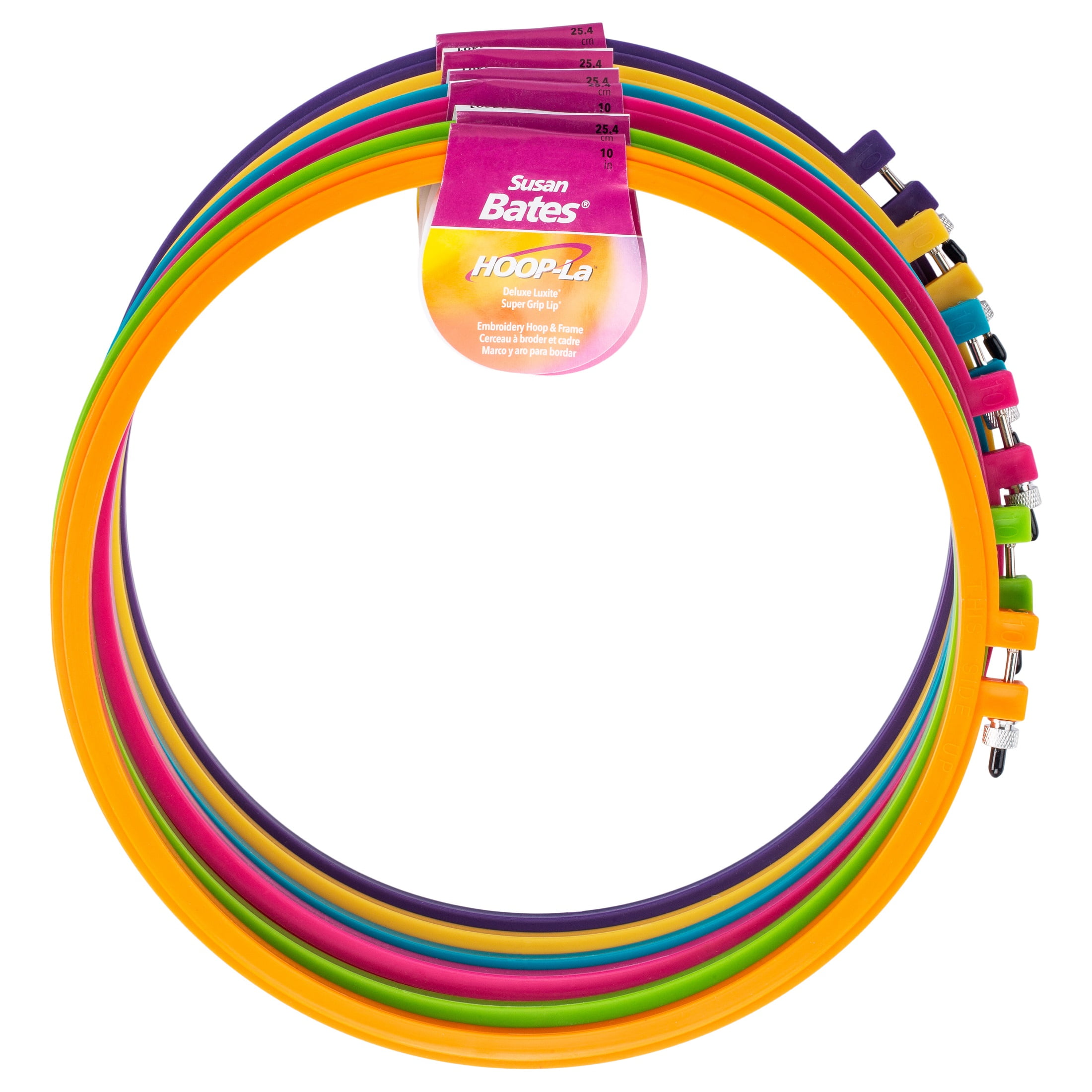 Wood/Plastic Embroidery hoops - Tangled Up In Hue