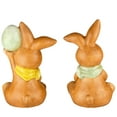 thumbnail image 3 of 7 in. Easter Bunny Pair Holding Eggs, 3 of 5