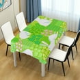 thumbnail image 7 of Coolnut Easter Rabbit Rectangle Tablecloth, Waterproof Washable Polyester Table Cover for Kitchen Dinner Party, 54 x 72 Inch House Decor, 7 of 7