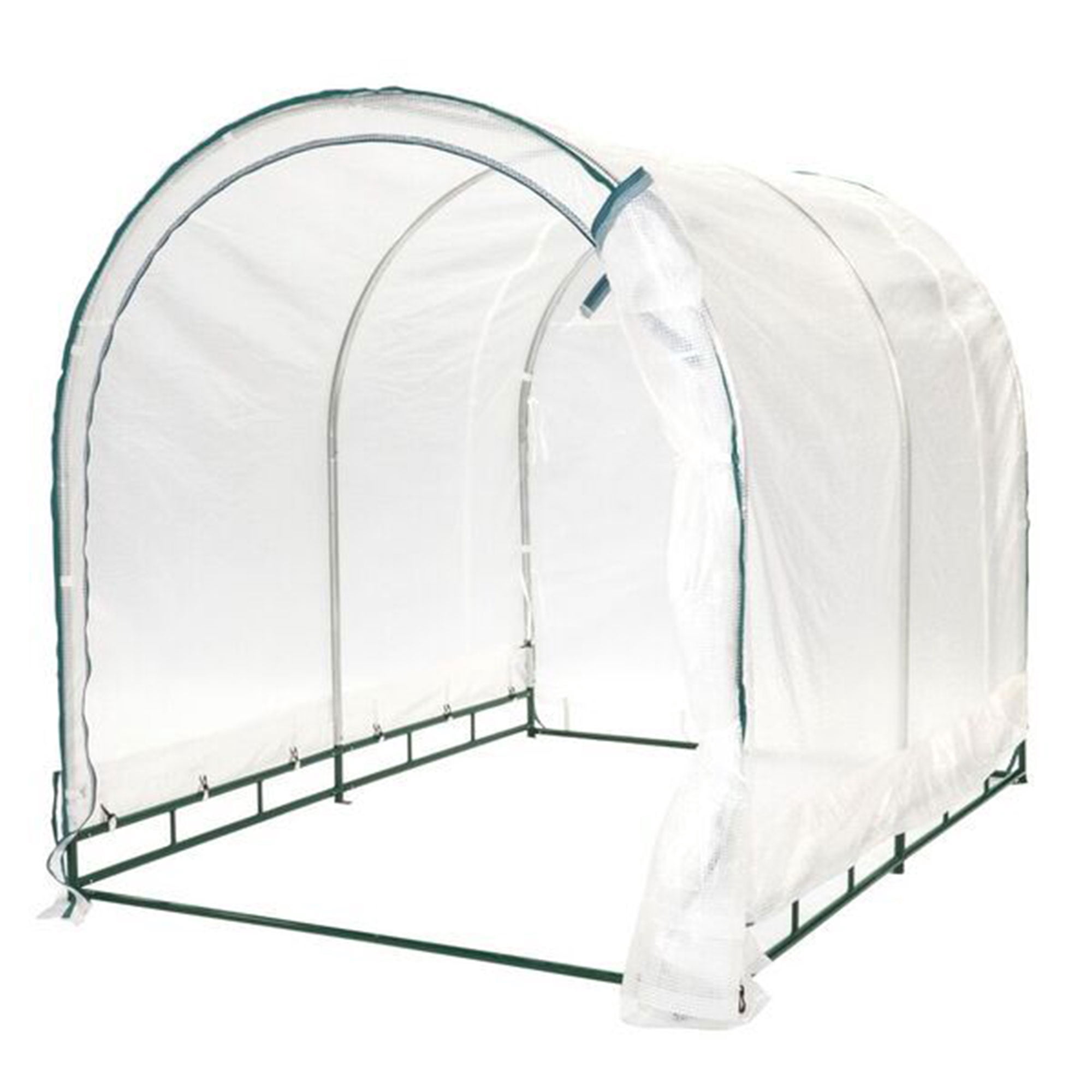 True Shelter Walk-in Greenhouse White 6.5 Ft High
