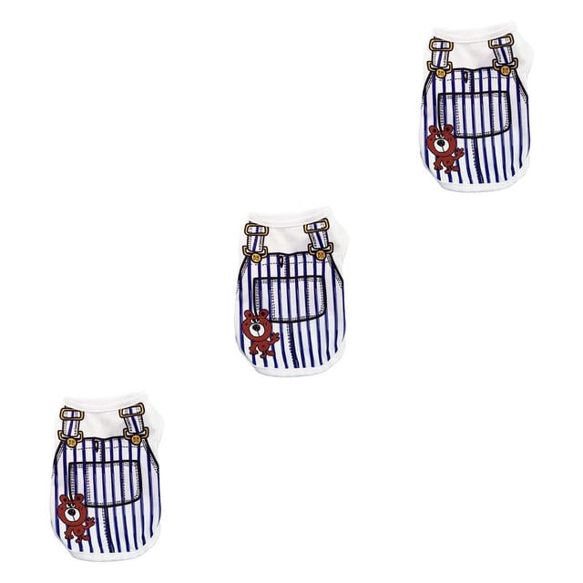 Ropa para Cachorros Methold Chaleco a Rayas Camiseta para Perros Patrón Type1 NO1