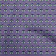thumbnail image 1 of oneOone Polyester Spandex Purple Fabric Horror Eyes Sewing Material Print Fabric By The Yard 56 Inch Wide, 1 of 5