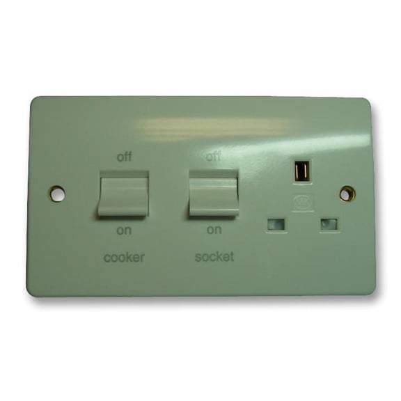 MK - Logic Plus Cooker Control Unit, White