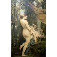 thumbnail image 3 of Baudry, Paul Jaques Aime 13x18 Black Modern Framed Museum Art Print Titled - Toilette of Venus, 3 of 5