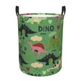 thumbnail image 6 of Lsque Cute Dinosaurs pattern Laundry Hamper Basket, Tall Woven Rope Hamper Basket for Clothes, Lightweight Storage Basket, Collapsible Waterproof-Medium, 6 of 8